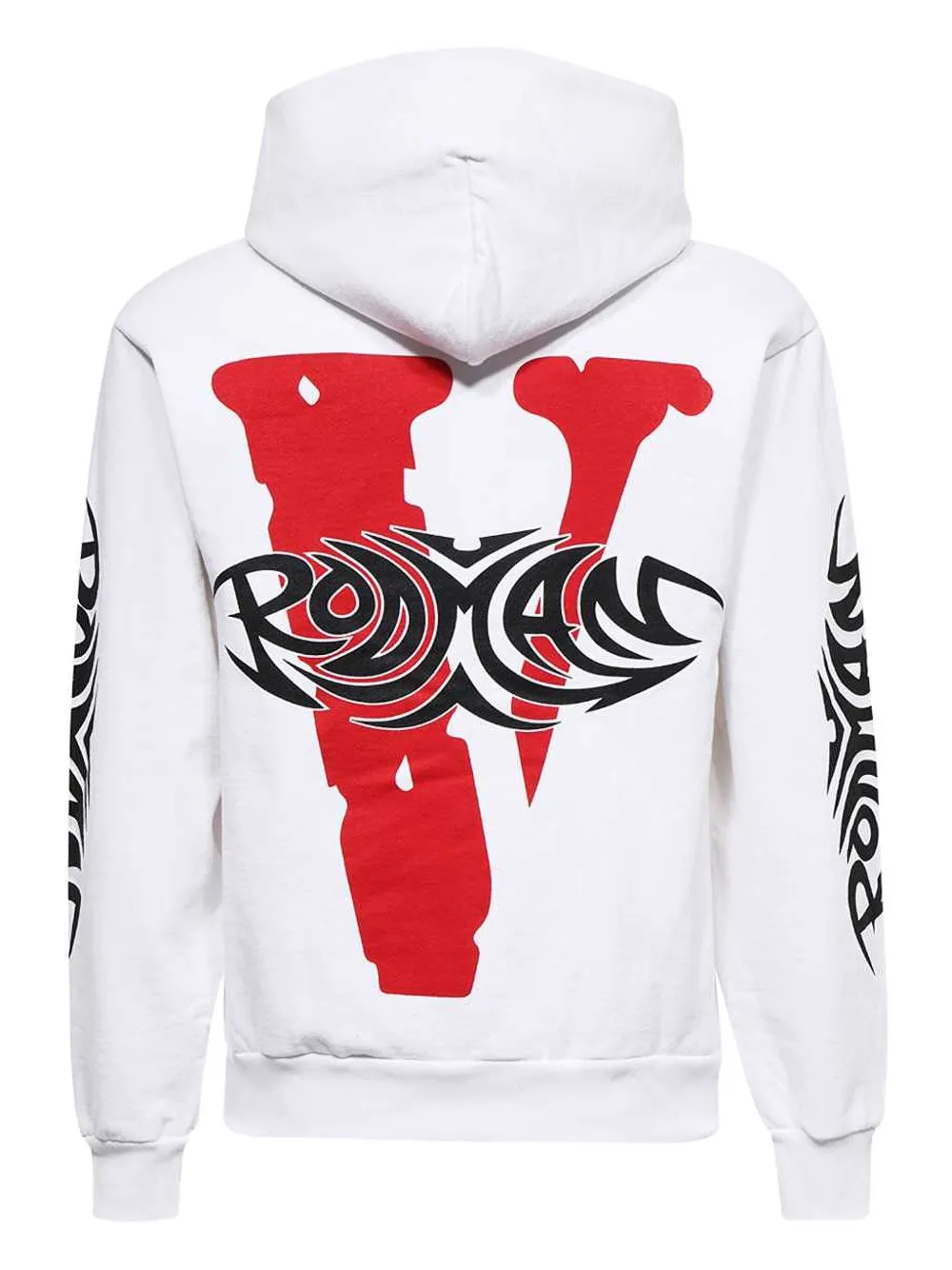 Vlone graphic-print hoodie - Wit