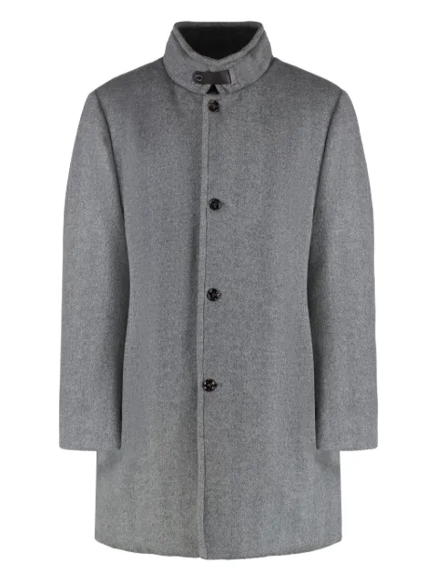 Moorer manteau à simple boutonnage