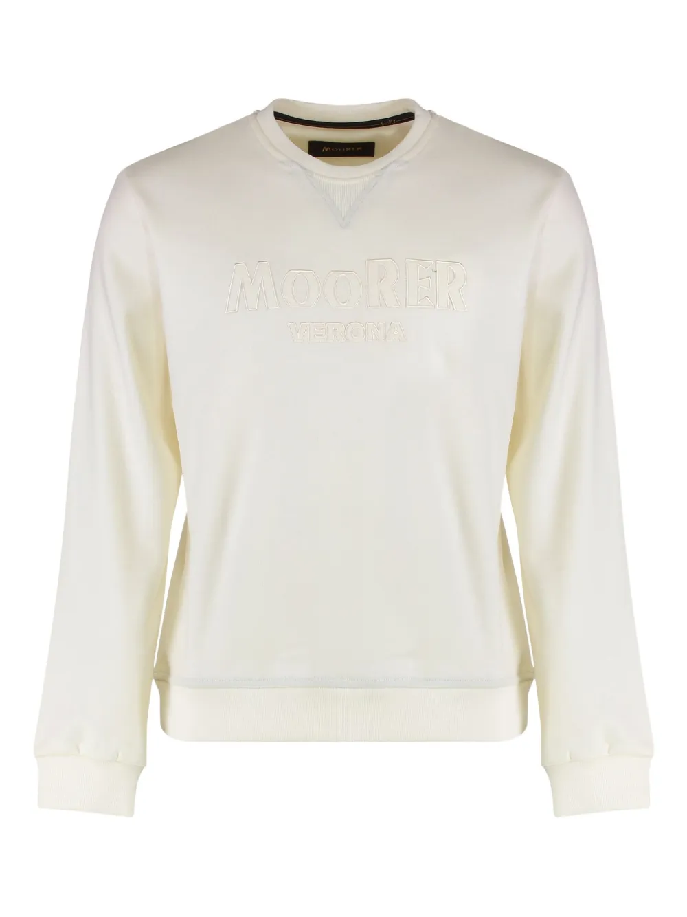 Moorer ribbed-knit wool sweater | White | Image 1