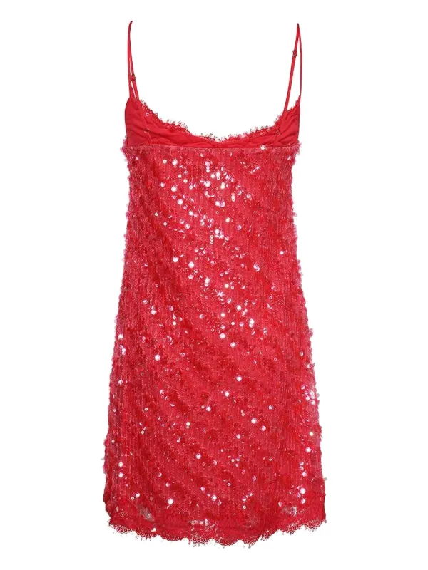 ermanno scervino mini dress Ermanno Scervino Embellished Mini Dress