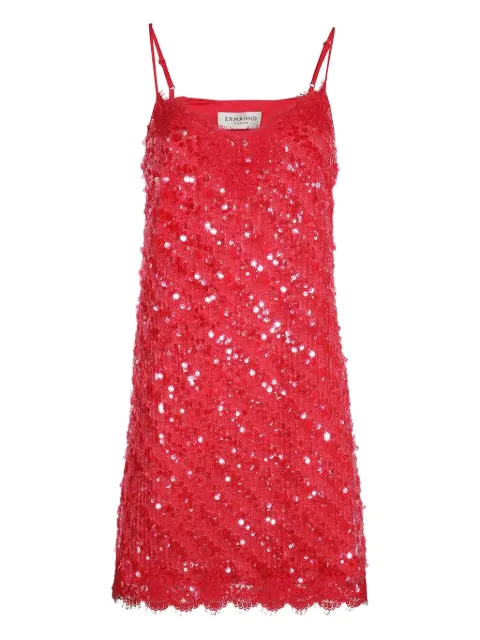 Ermanno Scervino embellished mini dress
