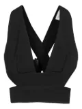 Ermanno Scervino cross-back tank top - Black