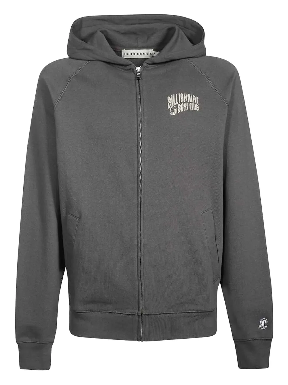 Billionaire Boys Club logo-print zip-up hoodie | Grey | Image 1
