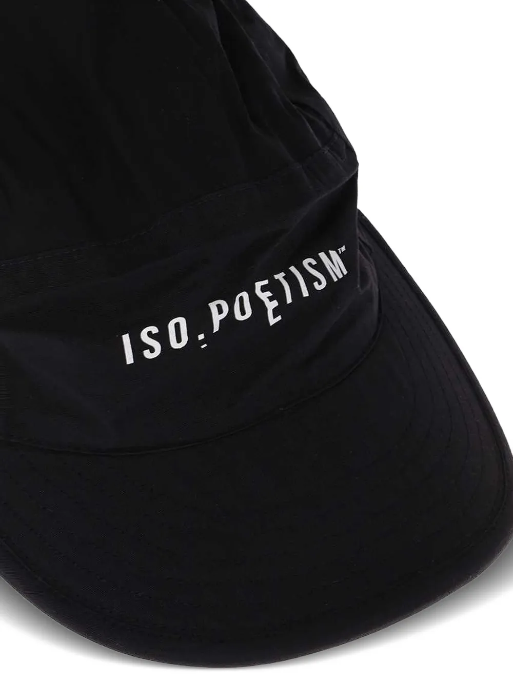  Iso.poetism Logo-print Baseball Cap - Black 