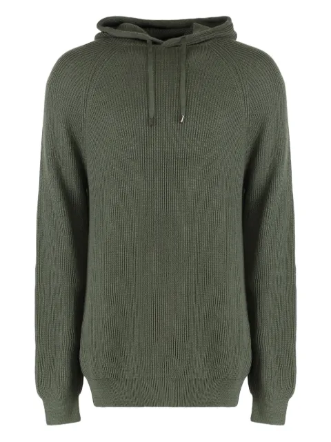 Moorer ribbed hoodie