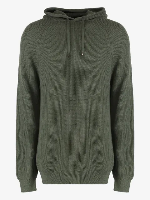 Moorer ribbed hoodie