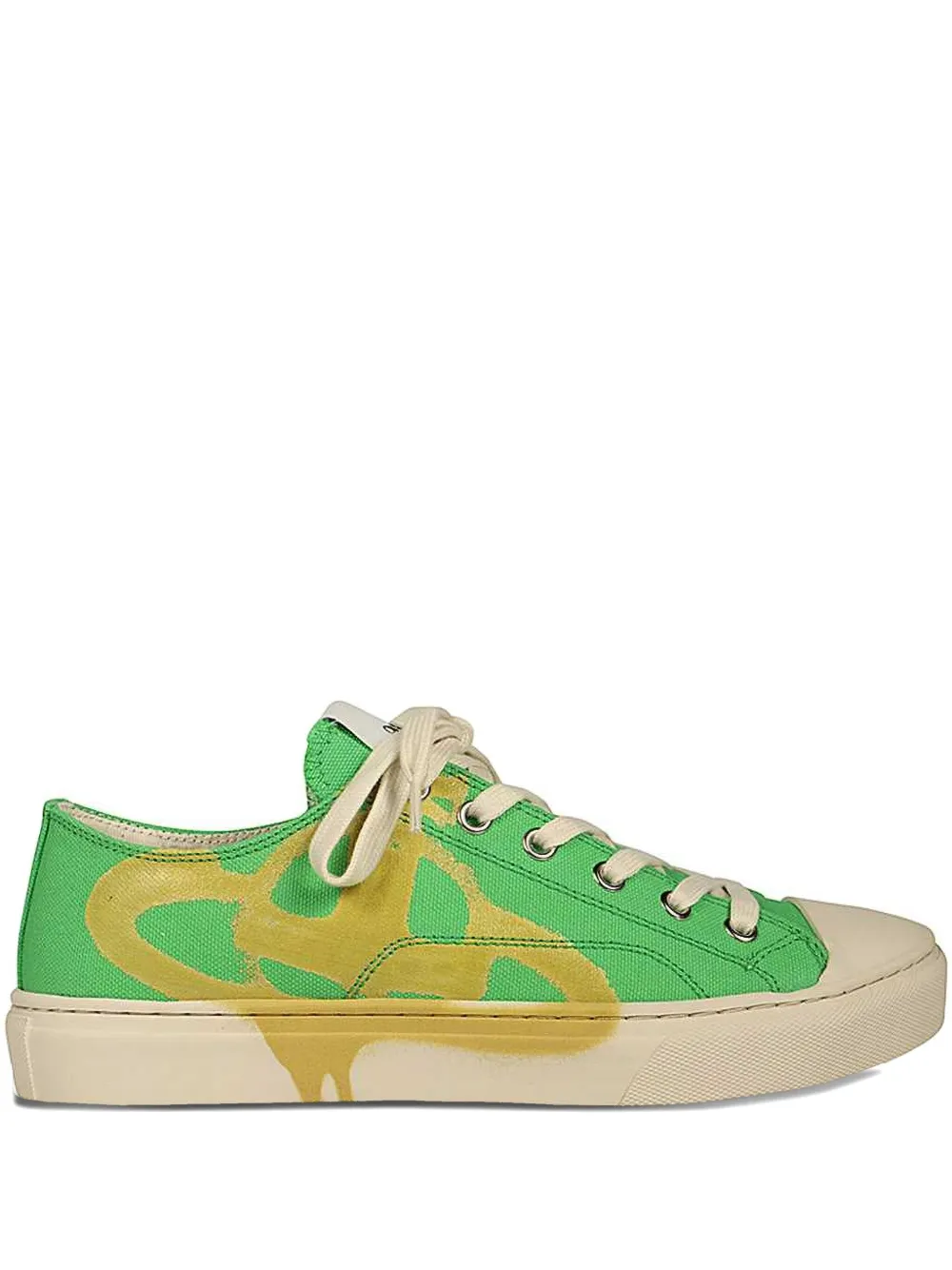Vivienne Westwood Plimsoll low-top sneakers - グリーン Vivienne Westwood Plimsoll low-top sneakers - グリーン