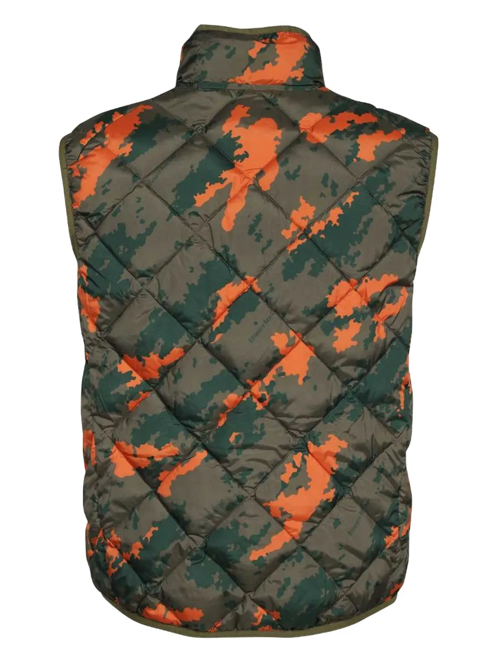 Billionaire Boys Club quilted camouflage vest Groen