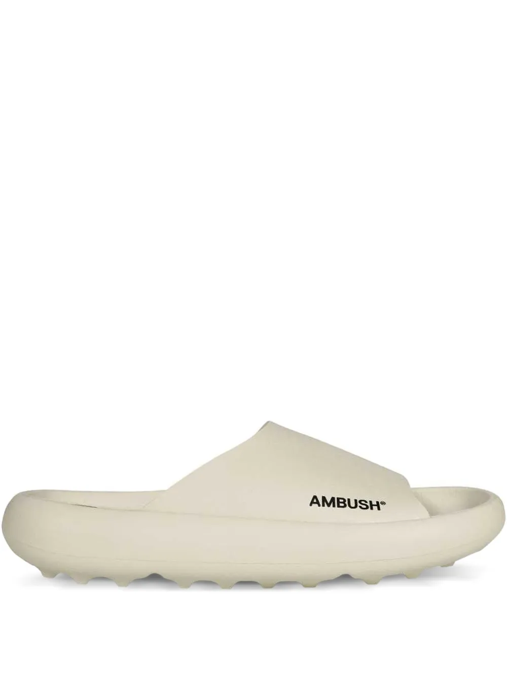 AMBUSH logo-print slides White