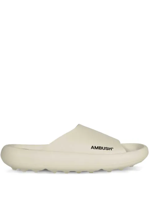 AMBUSH Sandali slides con logo