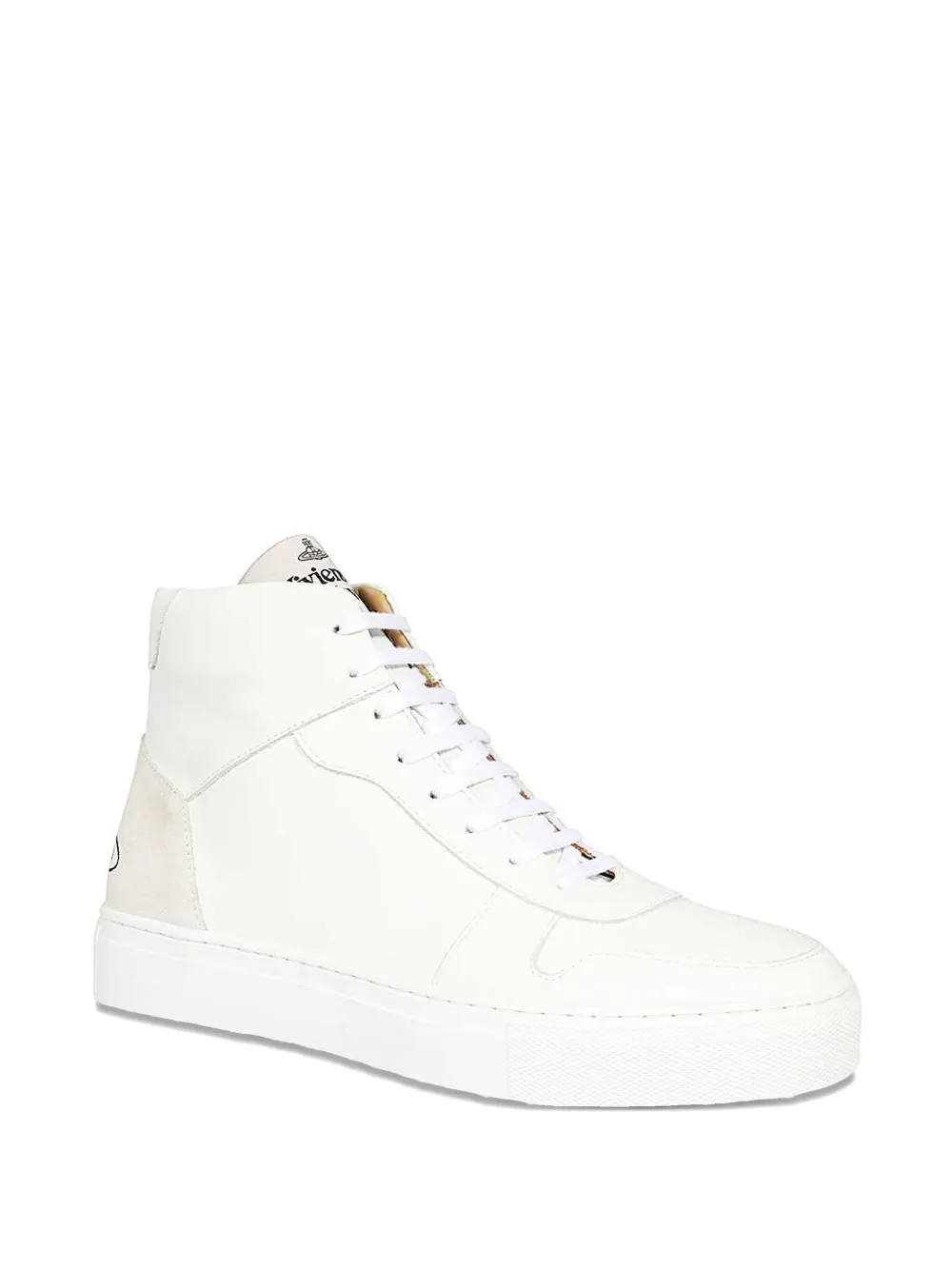 Vivienne Westwood logo-print high-top sneakers White