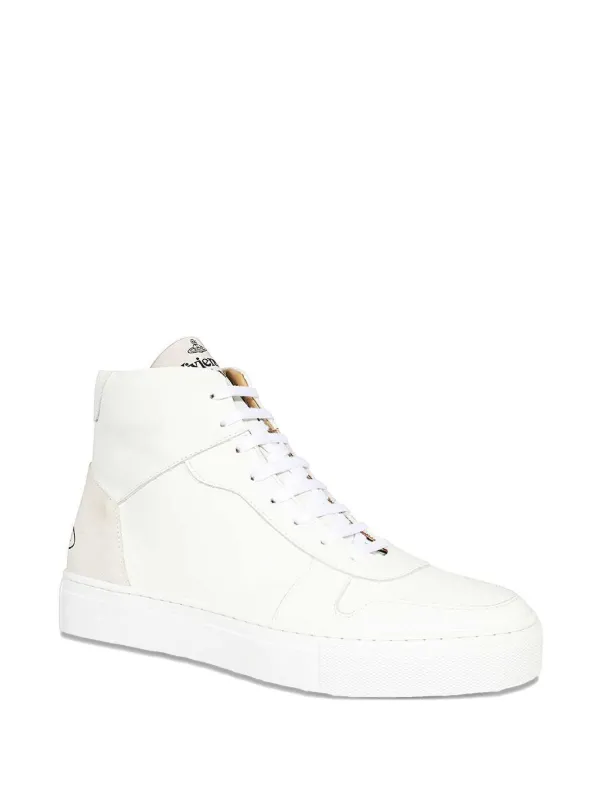 Vivienne Westwood logo-print high-top Sneakers White FARFETCH IN
