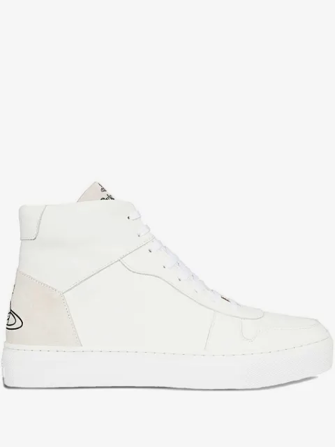 Vivienne Westwood logo-print high-top sneakers