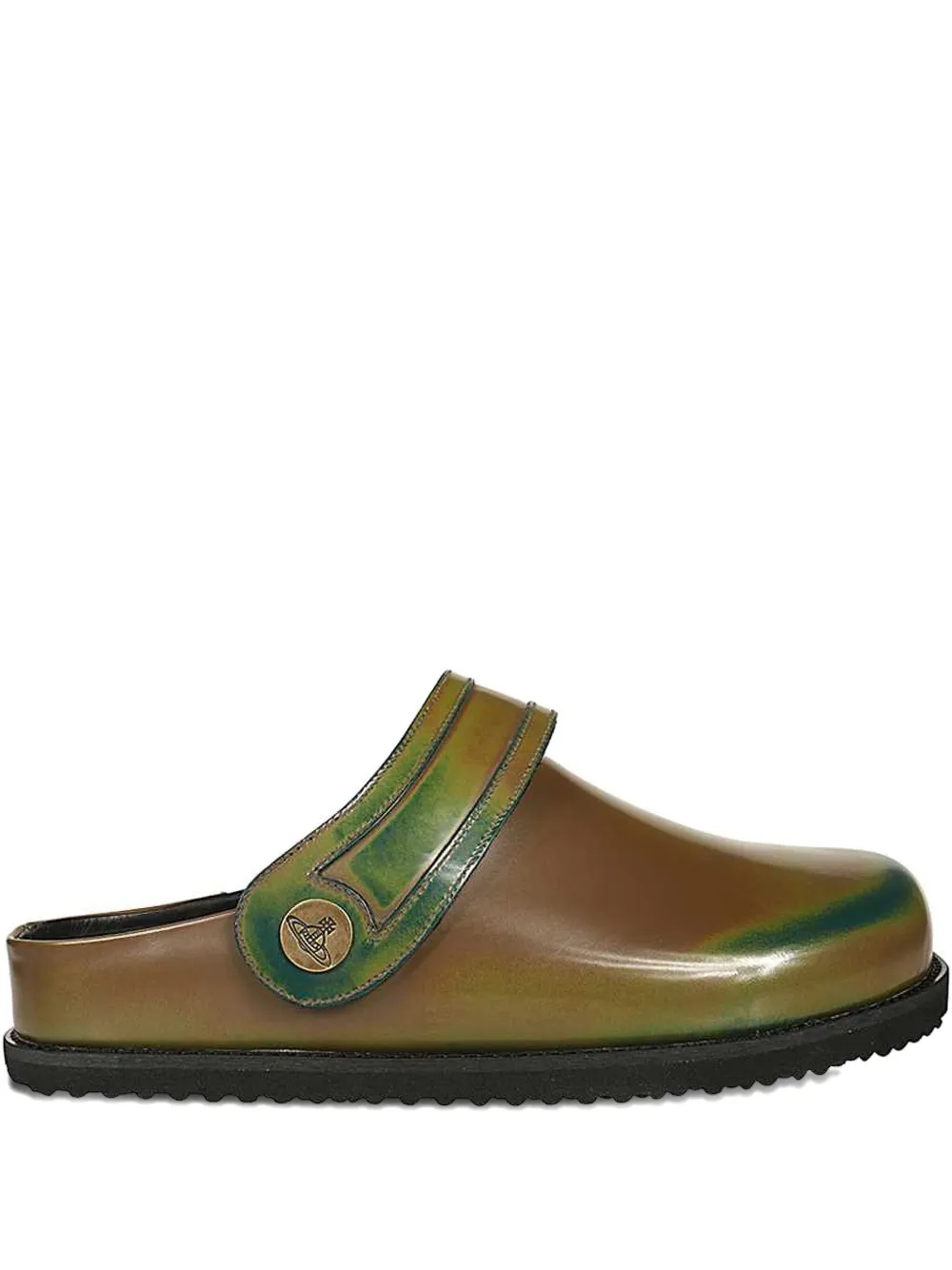 Vivienne Westwood leather strap mules | Brown | Image 1