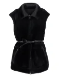 Urbancode belted gilet - Black