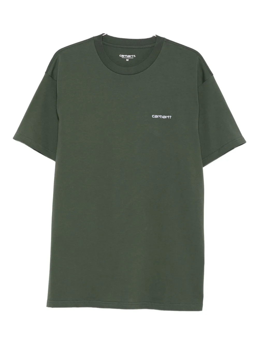 Carhartt Logo-embroidered T-shirt In Green