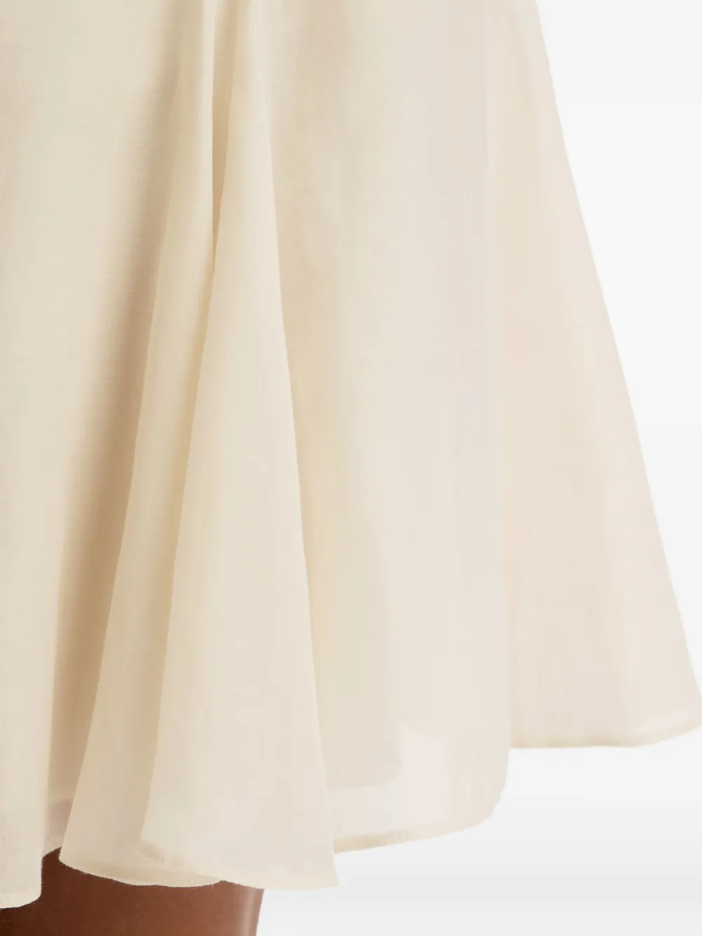 12 STOREEZ Mini-plooirok Beige