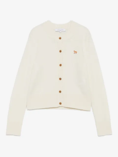 Maison Kitsuné cardigan à broderie Fox