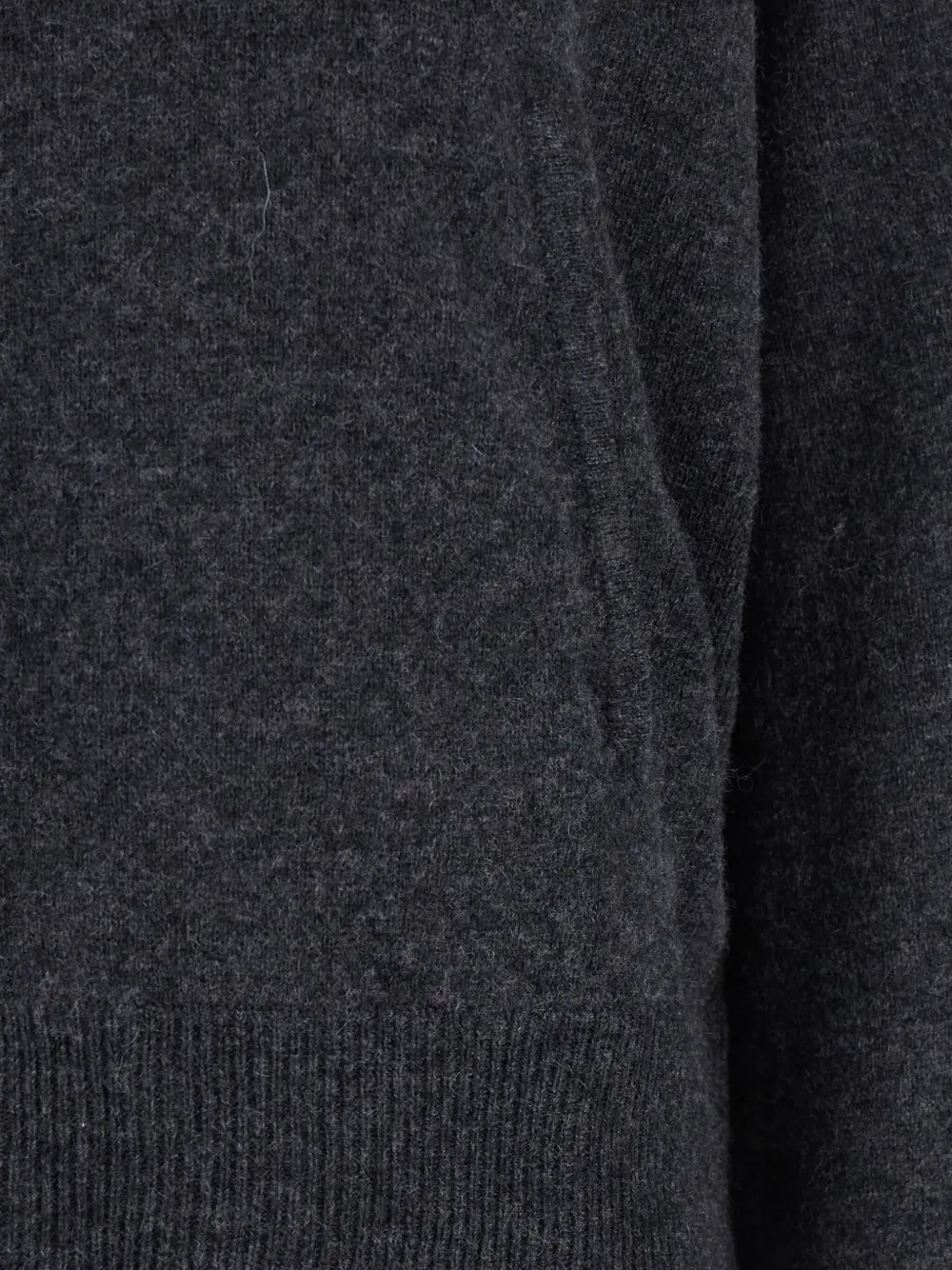 Allude Hoodie met rits Grijs