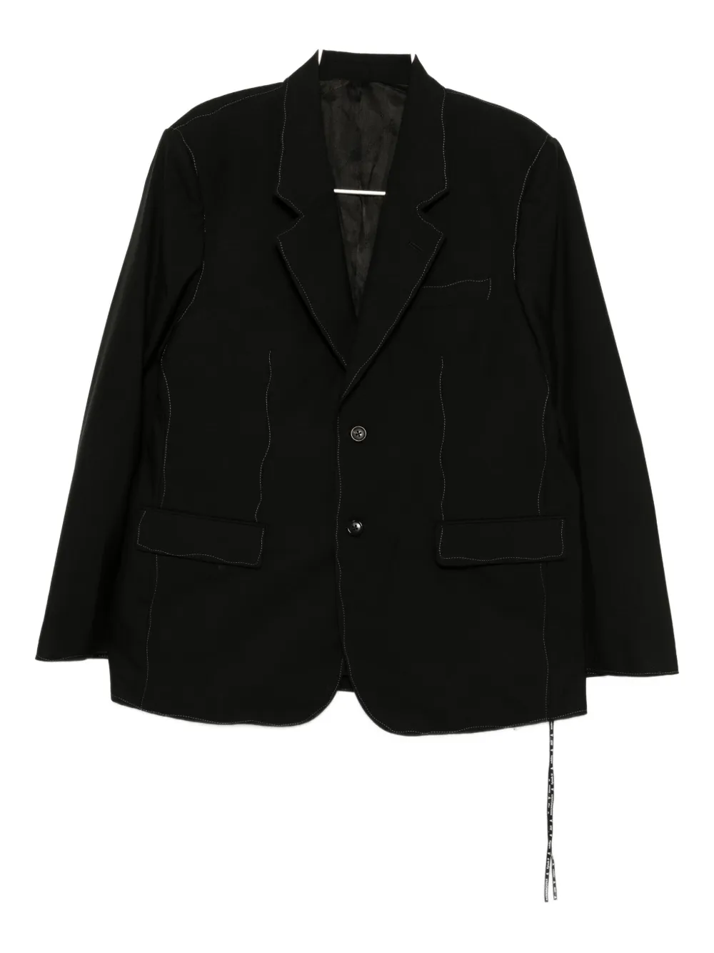 Mastermind Japan Blazer con ricamo - Nero