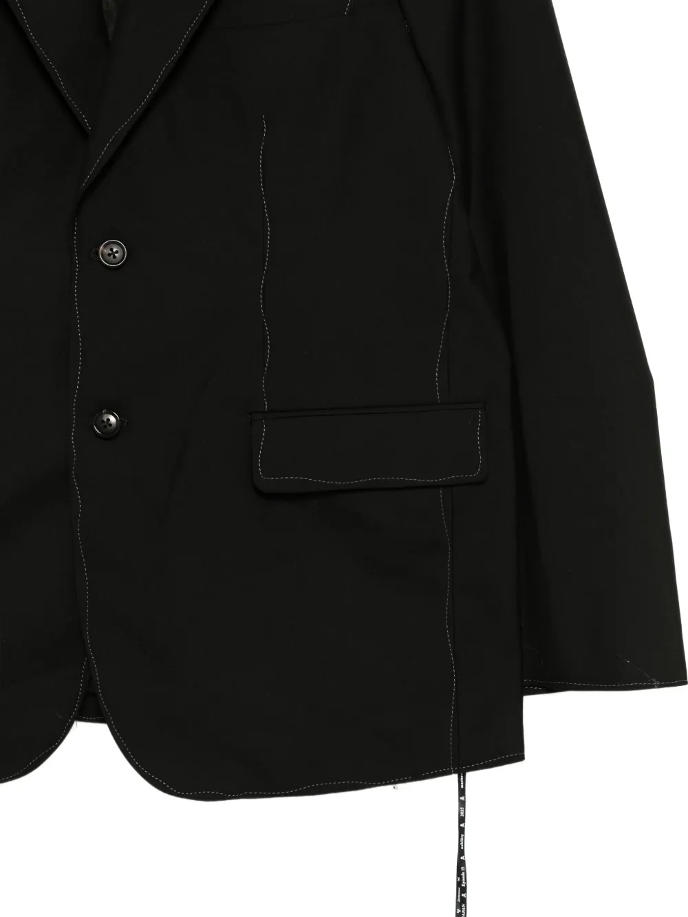 Mastermind Japan Logo-embroidered Blazer In Black