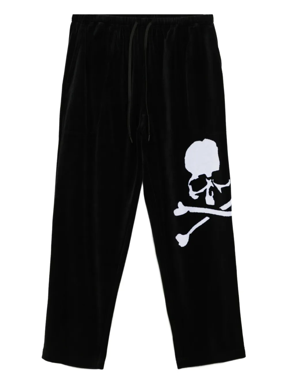 Mastermind World logo-print trousers | Black | Image 1