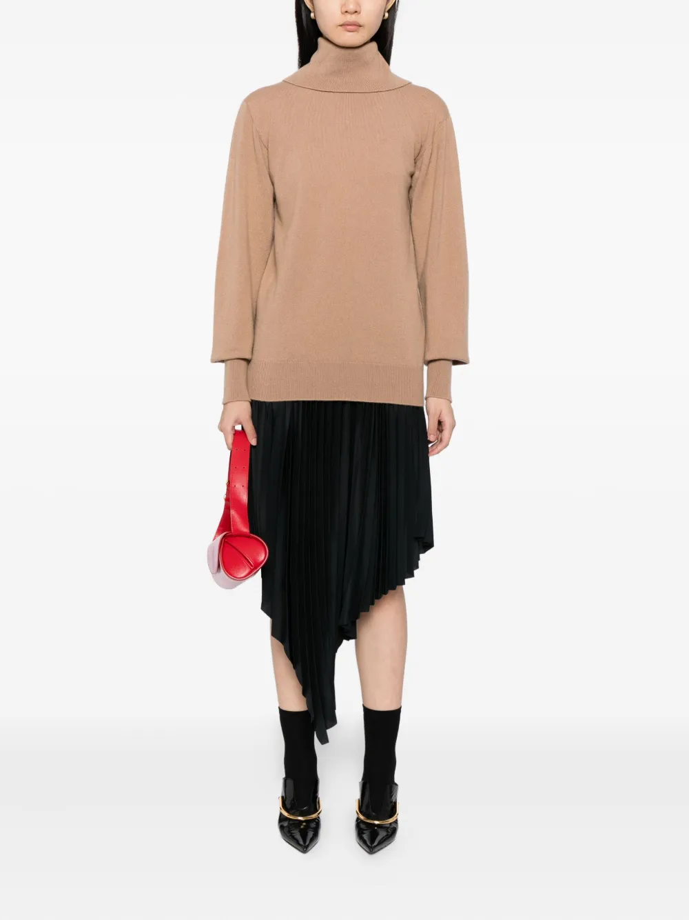 Jil Sander Cashmere Jumper In Animal Print