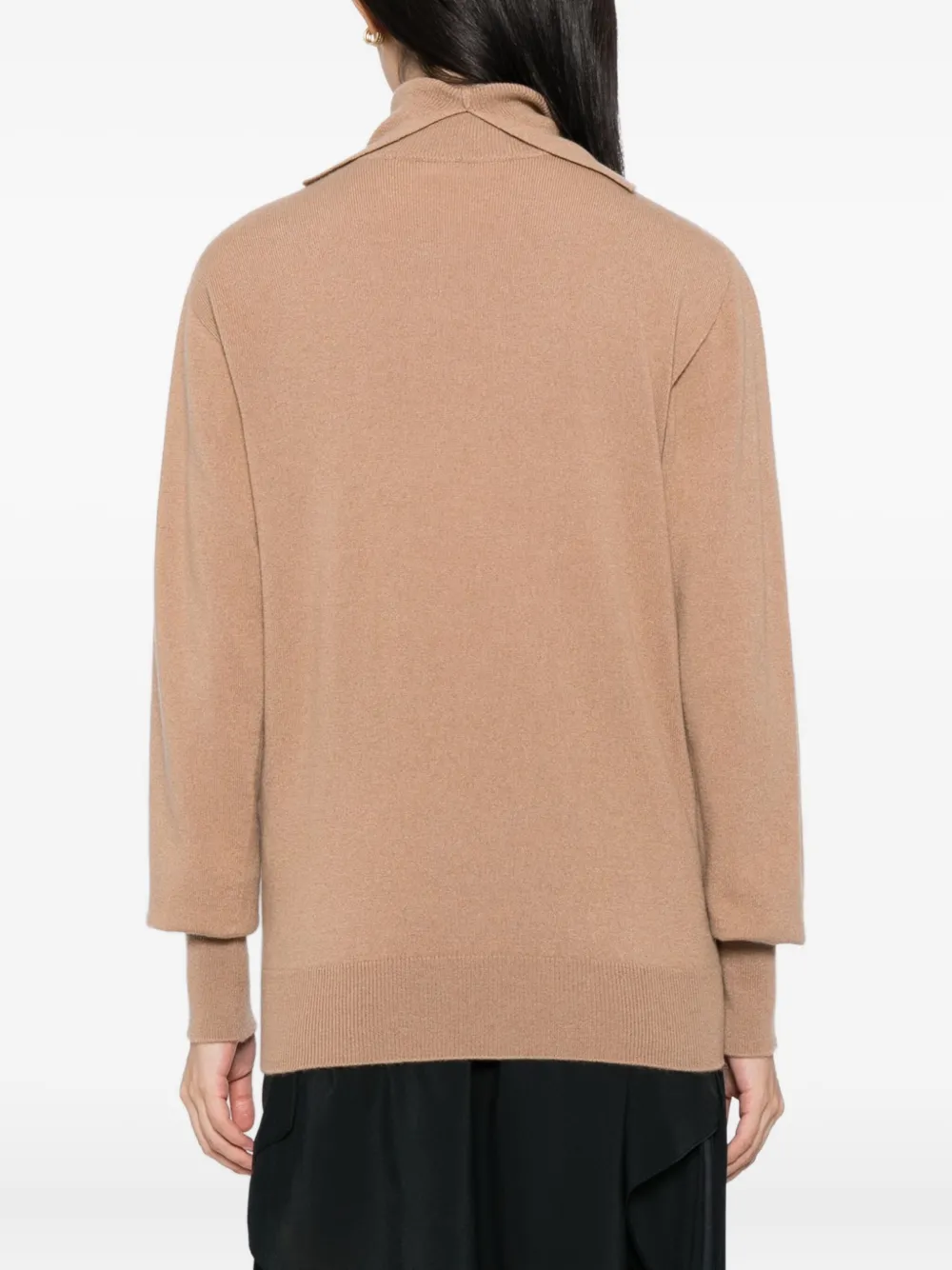 Jil Sander Cashmere Jumper In Animal Print