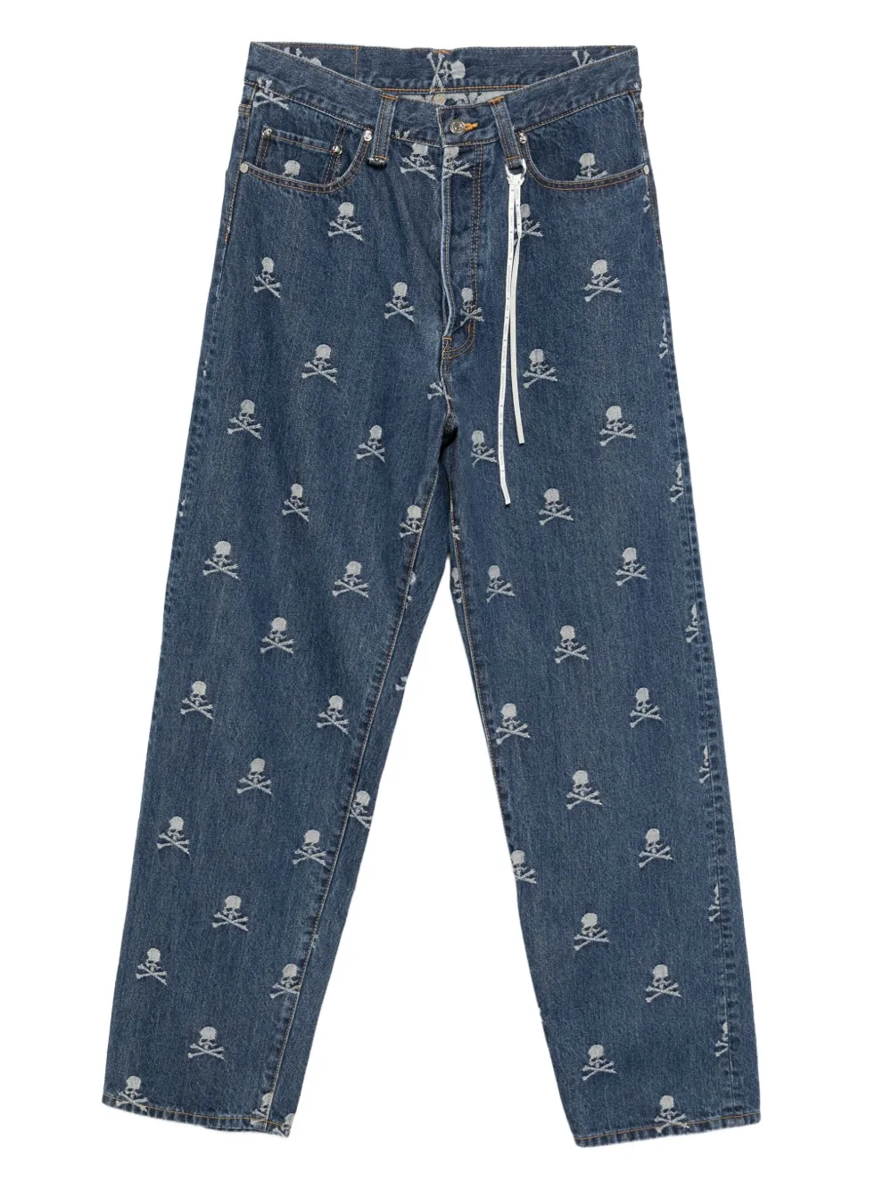 Mastermind Japan logo-embroidered jeans | Blue | Image 1