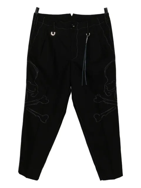 Mastermind Japan logo-embroidered trousers