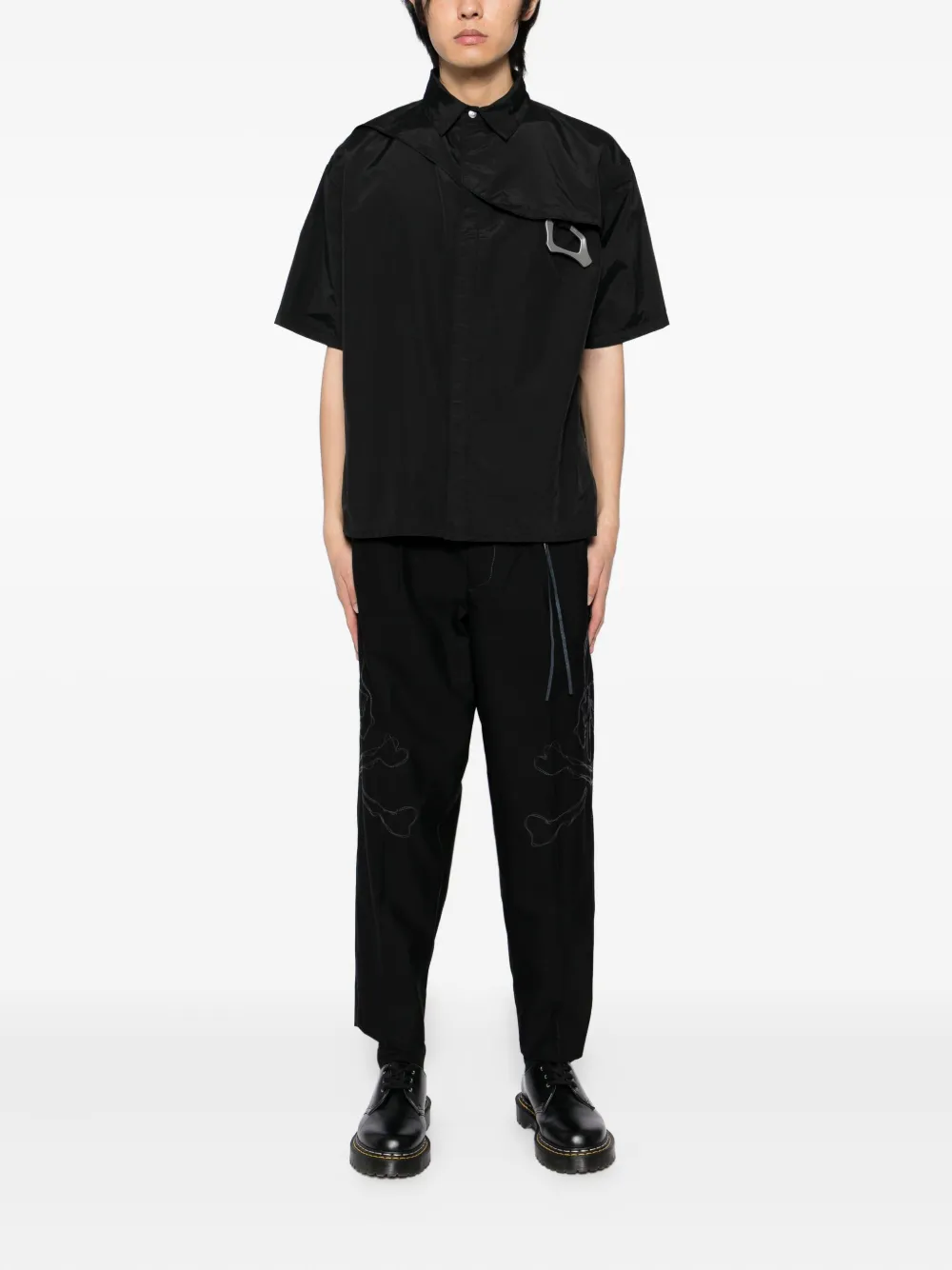 Mastermind Japan logo-embroidered trousers | Tapered Pants | Image 2