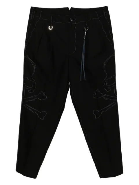 Mastermind Japan logo-embroidered trousers