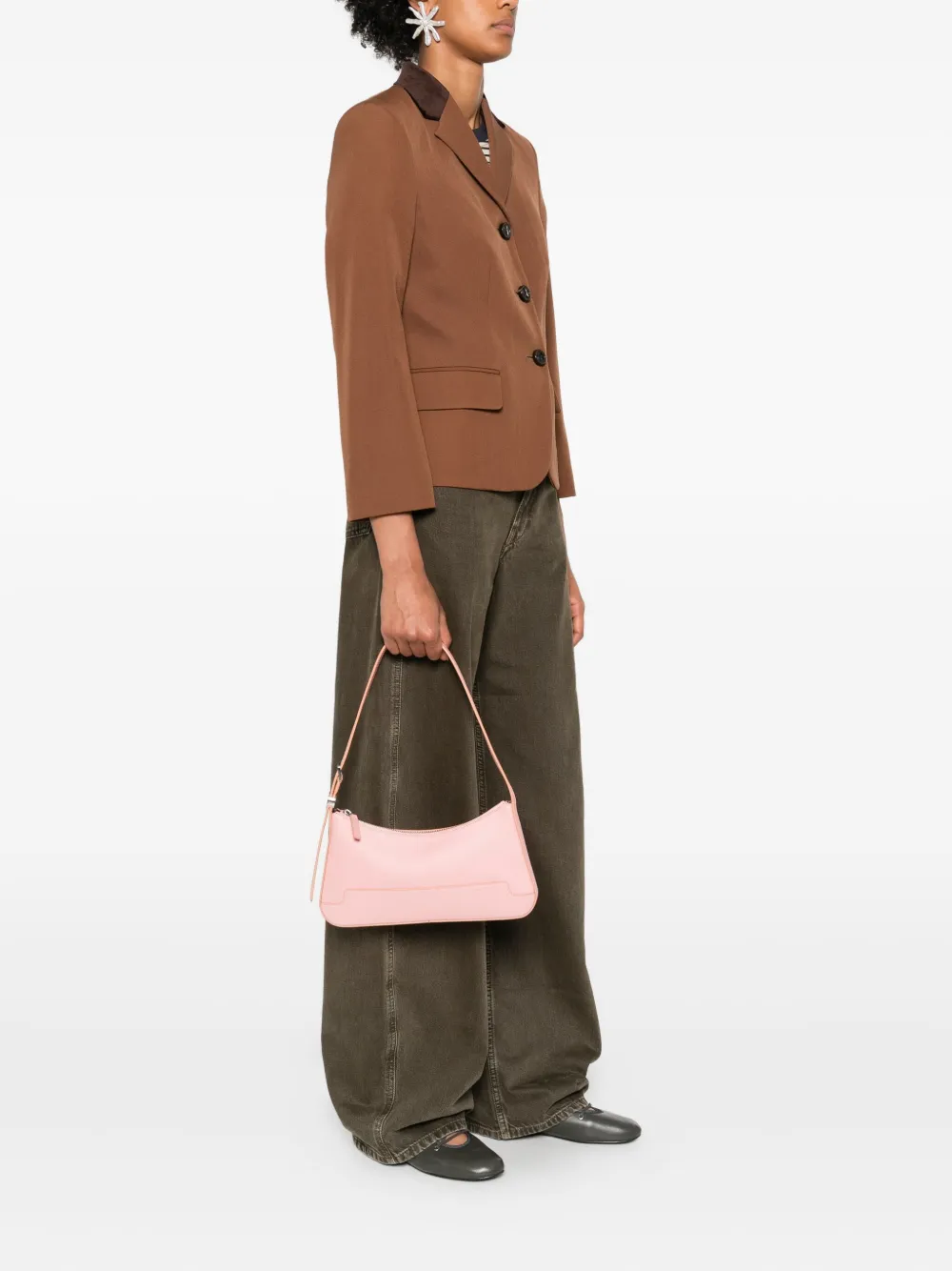 Marni Schoudertas met ritssluiting - Roze