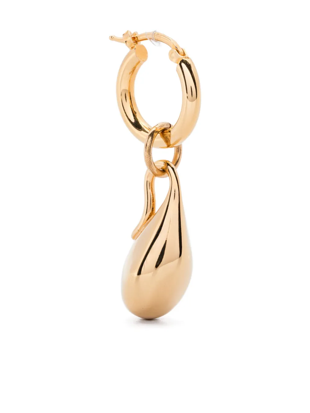 Marni teardrop hoop earrings - ゴールドトーン Marni teardrop hoop earrings - ゴールドトーン