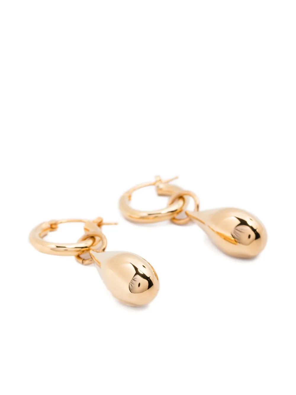 Marni Teardrop Hoop Earrings In Gold