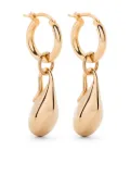 Marni teardrop hoop earrings - Gold