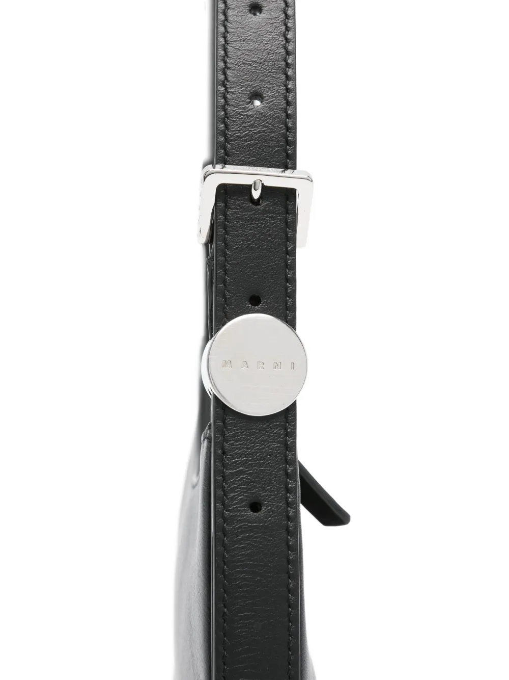 Marni Versatile Shoulder Bag Adjustable Strap In Black