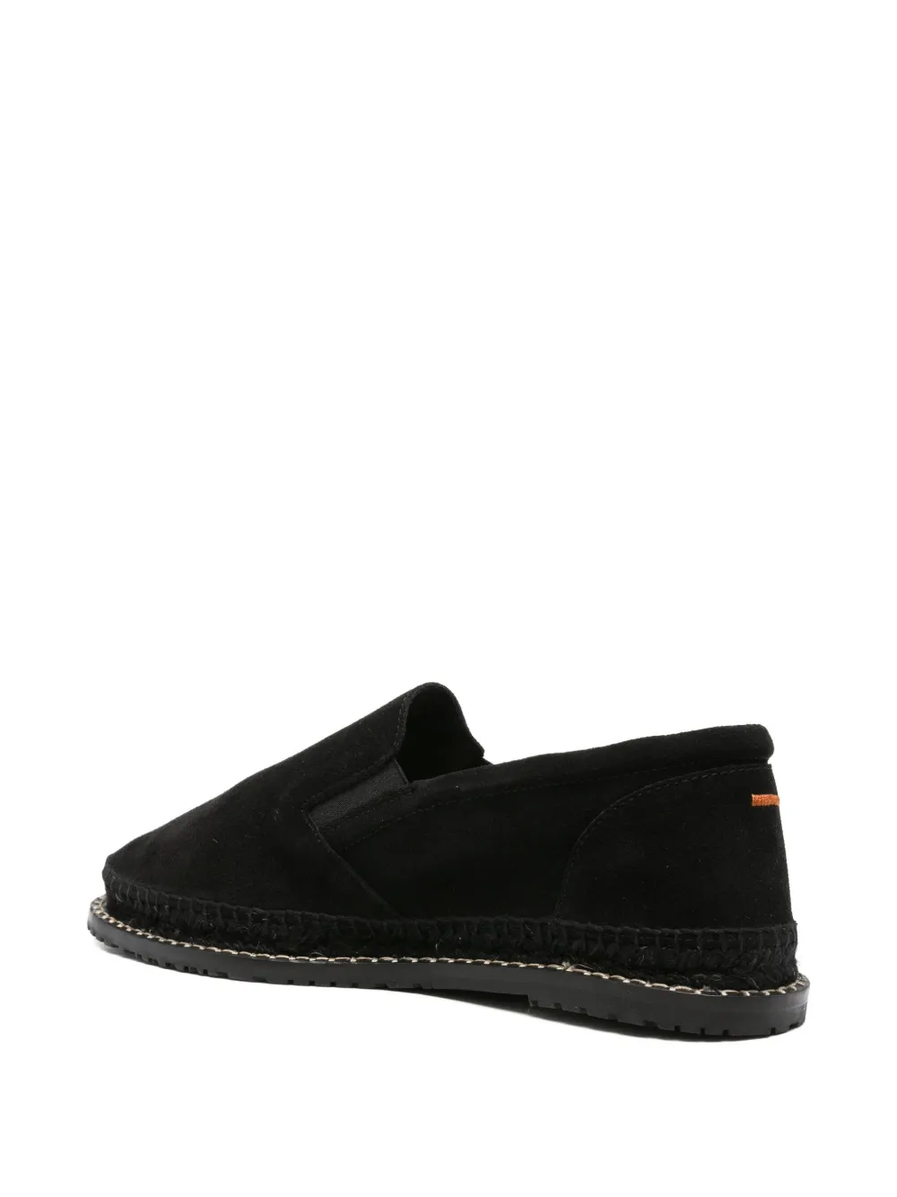 Castañer Suède espadrilles Zwart
