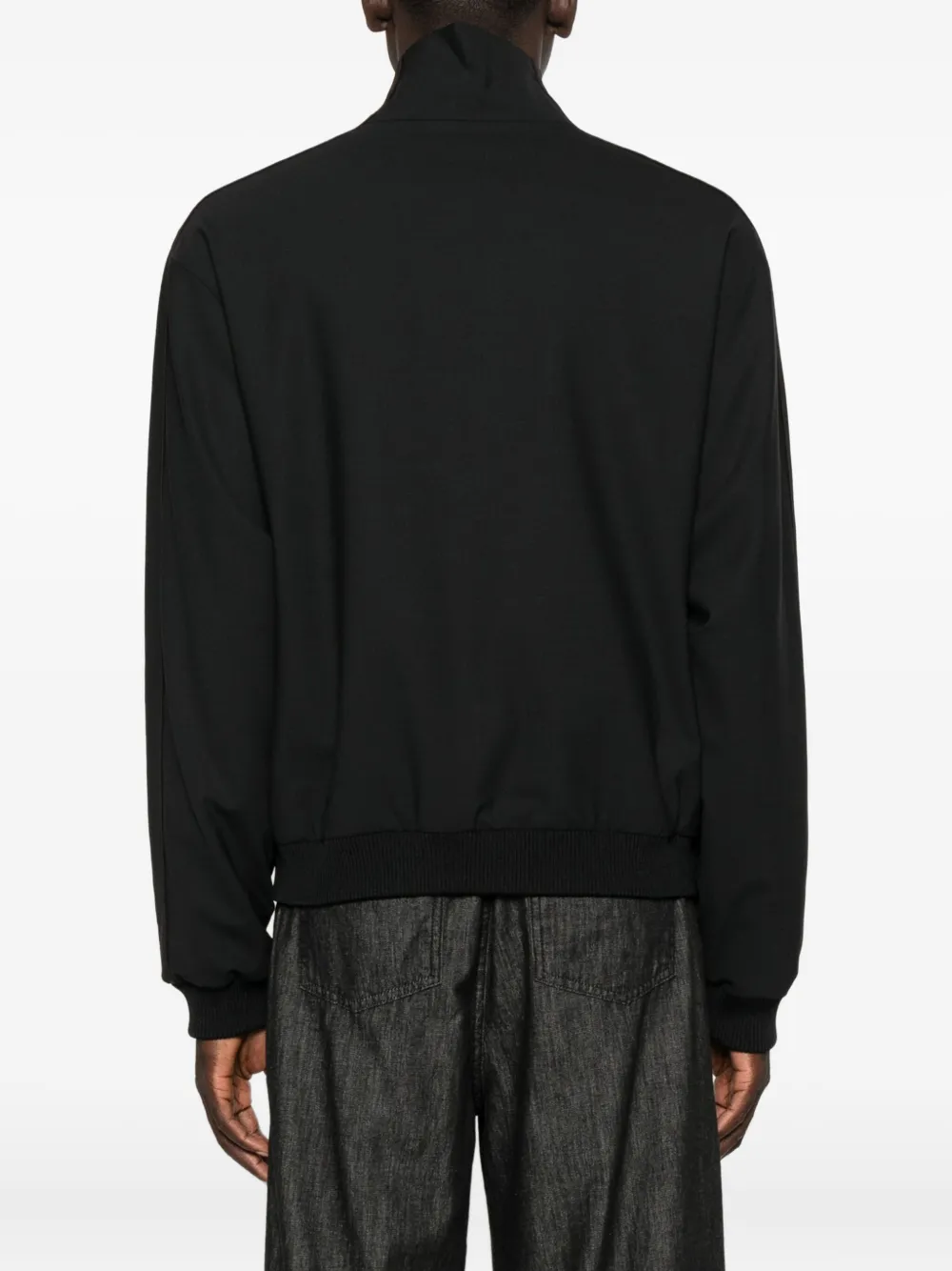 Pence Zip-fastening Bomber Jacket In Black