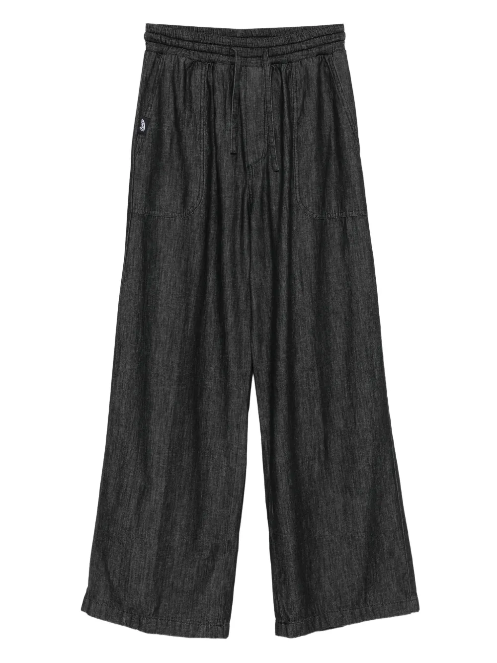 Pence elasticated-waistband trousers - ブラック Pence elasticated-waistband trousers - ブラック