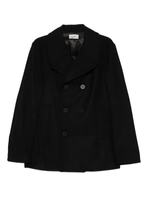 Pence double-breasted wool coat