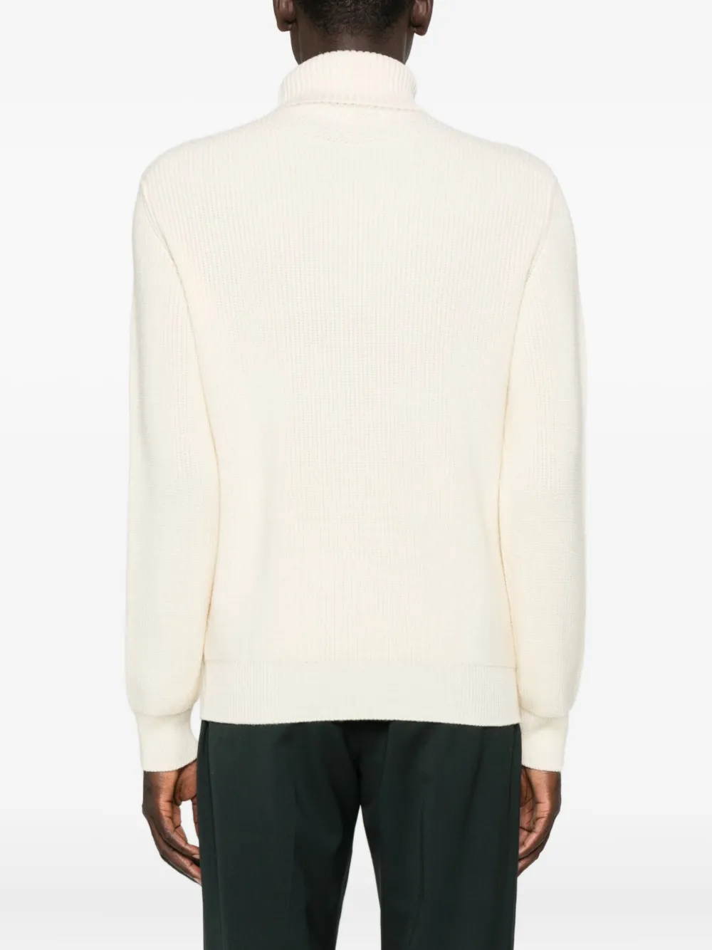 Sebago Turtleneck Sweater In White