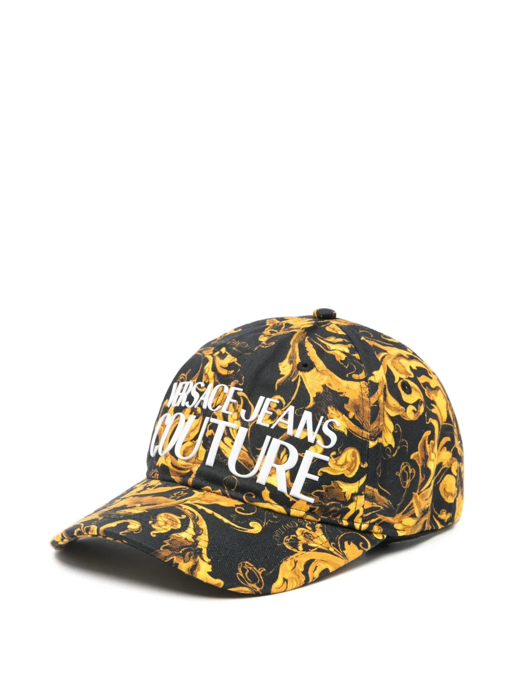Versace Jeans Couture baroque-print cap | Black | Image 1