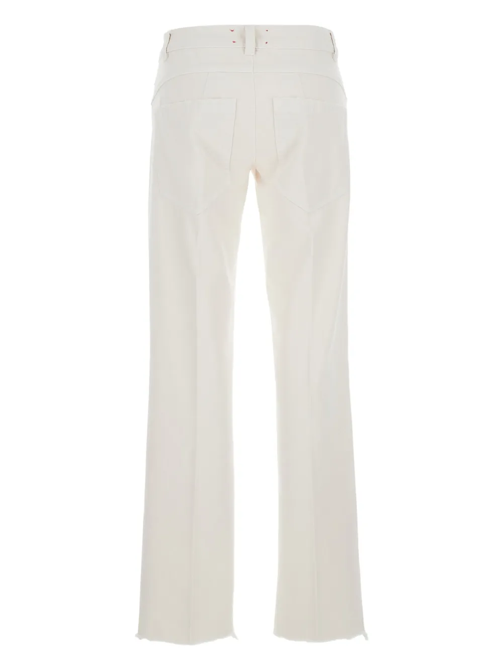 Seafarer frayed-hem jeans - Wit