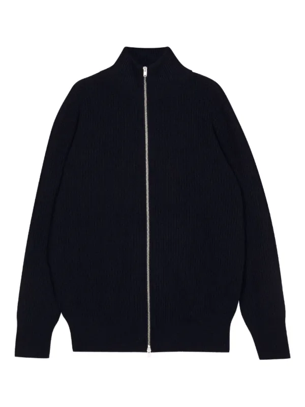 John Smedley Mallam ジップアップ セーター | ブルー | FARFETCH JP