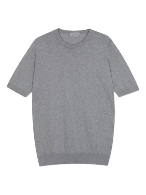 John Smedley crew-neck short-sleeve T-shirt