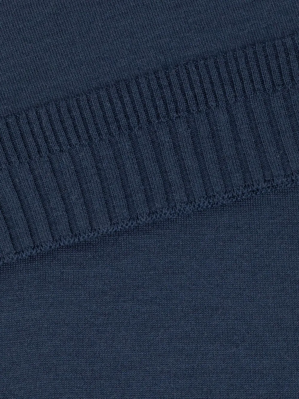 John Smedley Short-sleeved Merino-wool Polo Shirt In Blue
