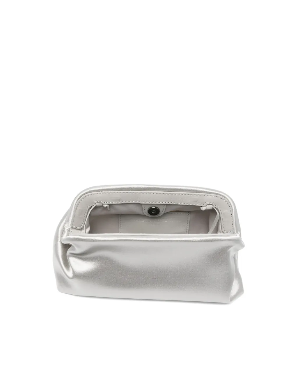 Alberta Ferretti Mini Metallic Clutch Bag In Multi
