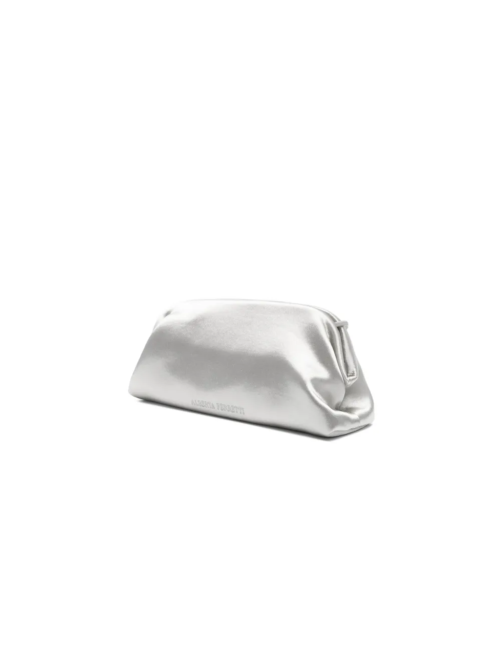Alberta Ferretti Mini Metallic Clutch Bag In Multi