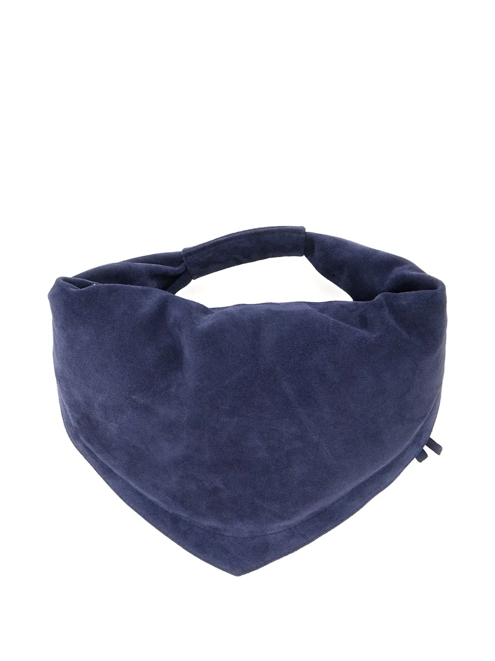 FEDERICO CINA Torttelino suede tote bag - Blauw